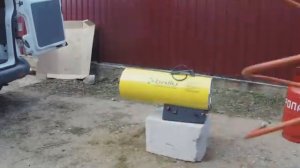 Распаковка Газовая тепловая пушка Ballu BHG 40