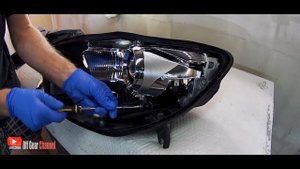 Ремонт ресничек в фаре Audi A6 C7 | Из за чего тускнеют реснички? #Audi #Фары #OffGear