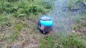 ??Утилизирую пылесос мощными петардами ??