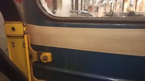 Прибытие Ема-502/Ем-501 на станцию Гражданский проспект (+ самый старый головной Ема-502 №6338)