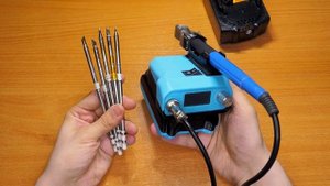 Самодельная паяльная станция на 18В аккумуляторах Makita печать на 3д принтере