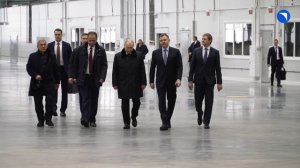Владимир Путин посетил Казанский авиационный завод имени С.П.Горбунов
