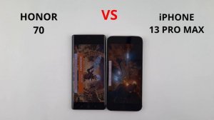 Honor 70 vs iPhone 13 Pro Max | SPEED TEST