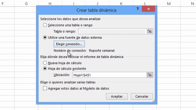 Crear Tabla dinámica con archivo de access | Excel 2013 Curso Avanzado #36 смотреть онлайн