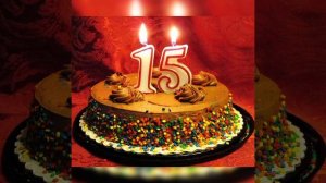 Привітання з Днем народження для хлопця 15 років!!!