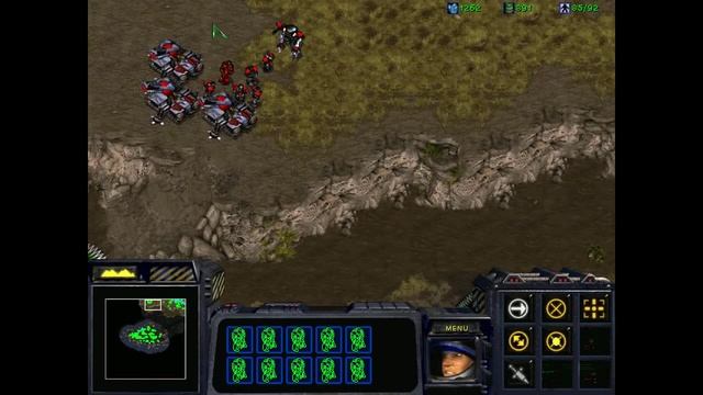 Starcraft 1: Retribution - Terran 03 - Cramped Quarters смотреть онлайн