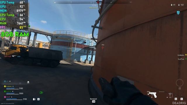 Call of Duty Warzone 2.0 : 8GB vs 16GB RAM смотреть онлайн