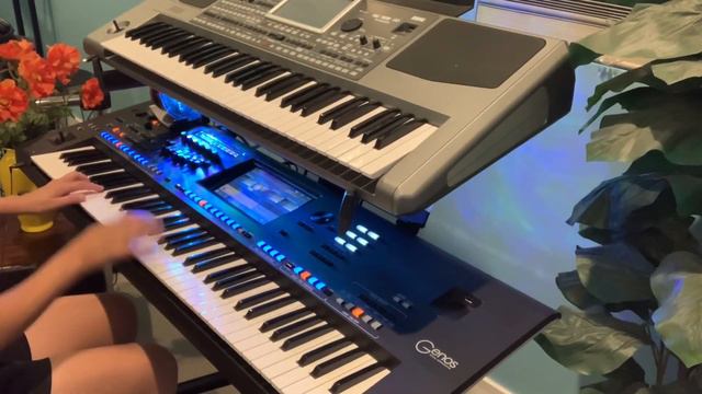 Boom, Boom,Boom, Boom - Vengaboys - Cover on Yamaha Genos смотреть онлайн