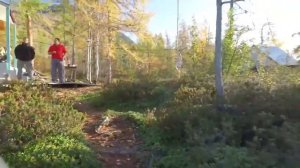 Норильск и тундра  с высоты.