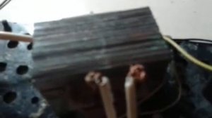 Электромагнит из трансформатора радиоточки