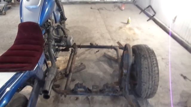 Тюнинг мотоцикла// УРАЛ//. Необычная коляска на самый необычный мотоцикл. смотреть онлайн