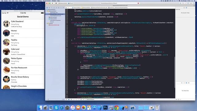 Swift Intermediate - Пост в Facebook и Twitter //Xcode 7 | iOS 9 смотреть онлайн