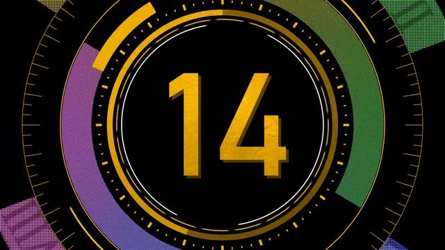 COUNTDOWN TIMER ( v 679 ) 30 sec with sound music effects 4K смотреть онлайн