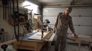 Сборный "Ласточкин хвост" для мебельного щита