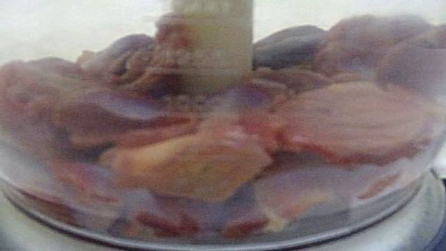Котлеты из куриных желудочков