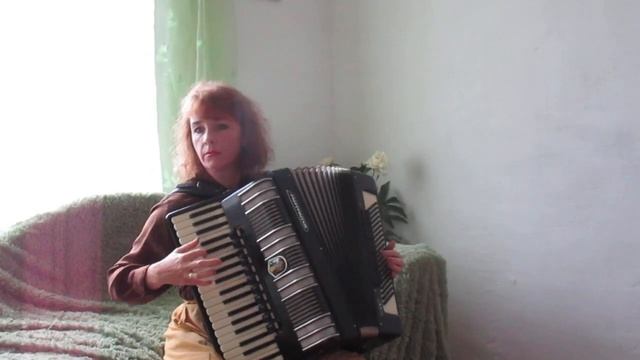 В.Фоменко " Как по лужку травка" Русская народная песня, аккордеон смотреть онлайн
