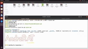 How to Hack Android by simply sending an APK – AndroRAT Tutorial