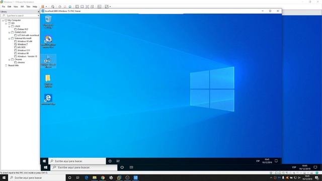 CONEXION REMOTA VMWARE CON VNC VIEWER смотреть онлайн