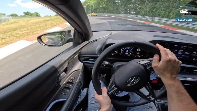 Hyundai i20N is keeping up with BIG BRO i30N // NURBURGRING REVIEW смотреть онлайн