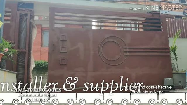 2000 kg sliding ac motor system gate operator