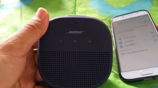 How to pair BOSE Soundlink Micro to Samsung Galaxy Android phone