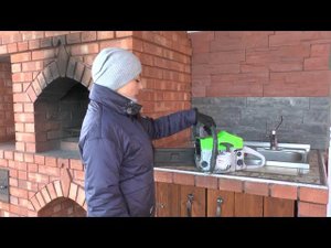 Легкая бензопила с мощностью 2,4 л.с. REDVERG RD-GC45-16