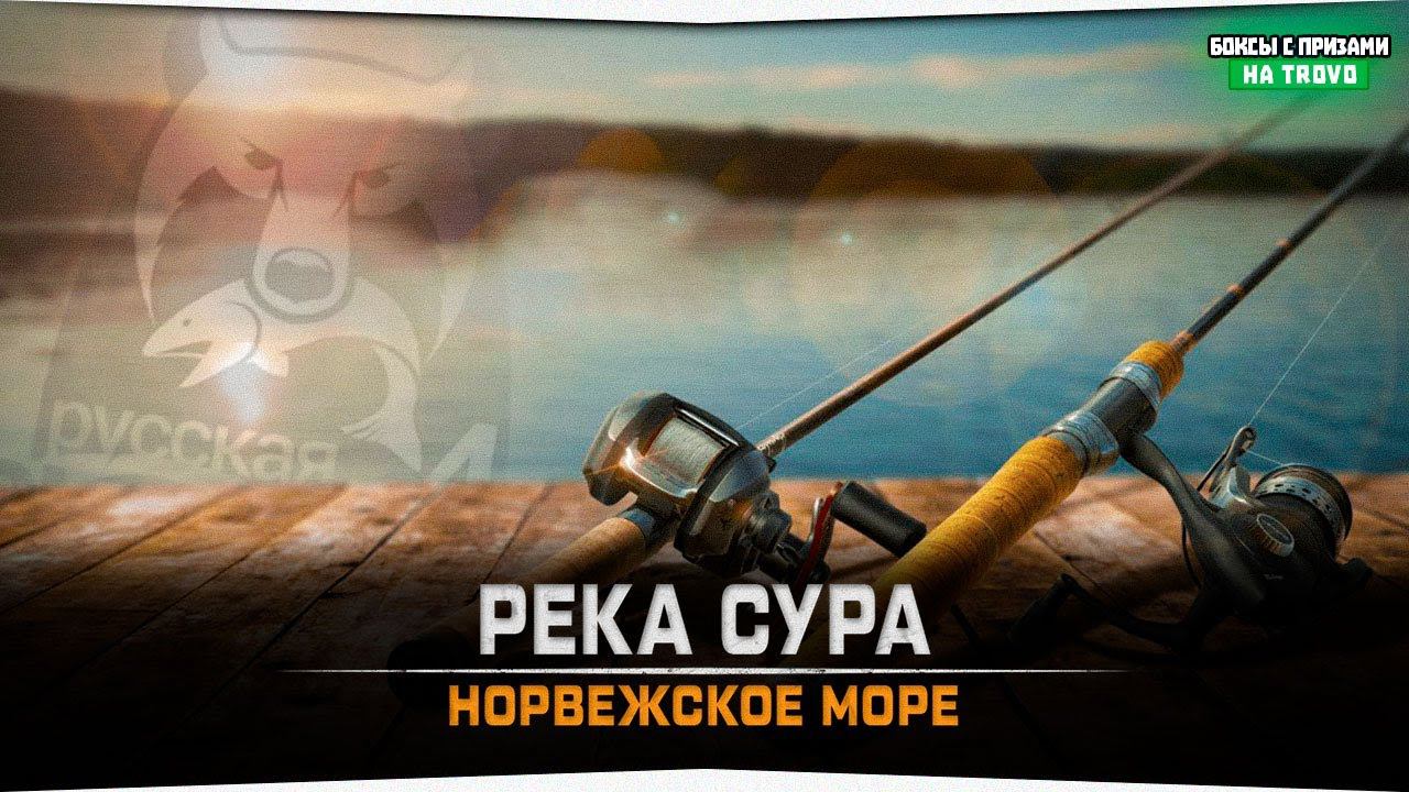 Река Сура • Норвежское море • Русская Рыбалка 4