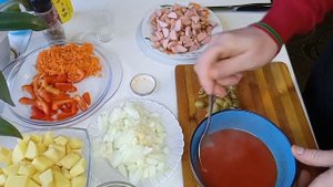 ВКУСНЕЙШЕЕ АРОМАТНОЕ БЛЮДО!!! Солянка на ребрах с копченостями