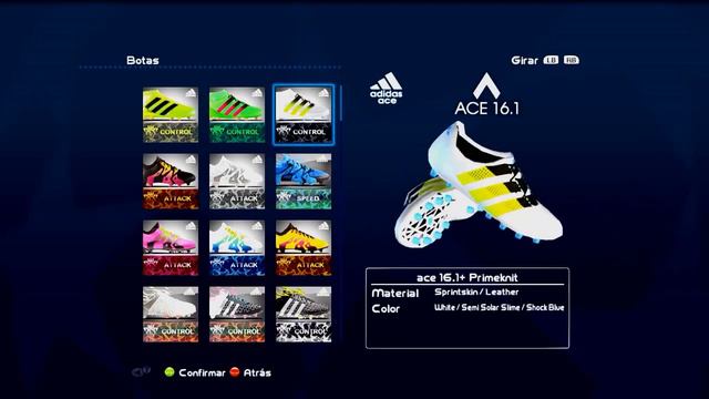 PES 2013 | New boots adidas • Ace 16.1+ Primeknit • 2016/2017 • HD смотреть онлайн