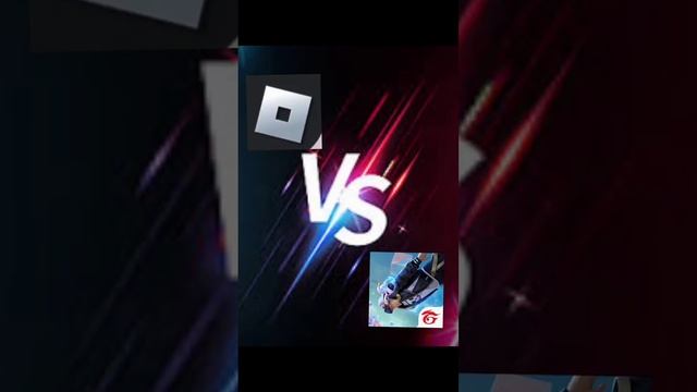 Roblox Vs Free Fire #shorts #freefire #roblox #games