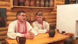 Фольклорный дуэт «Думы», русская народная песня «Ходил гулял молодец»