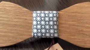 Галстук бабочка из дерева от #TwinsBowties