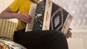 Татарская народная песня «Бас кызым эпипэ» на гармони
