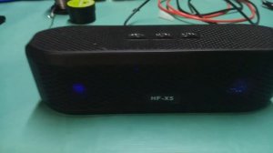 Блютуз колонка HF-X5 ремонт и увеличение емкости до 4400mah