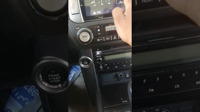 TOYOTA PRADO 2011 FIXING ANDROID PLAYER