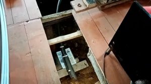 Водопровод  от колодца. теперь вода и в доме