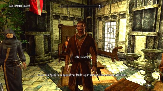 Skyrim - How to Get a Free House(Tutorial+Commentary) XBOX 360 HD