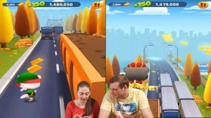 Зимний королевский забег в игре Том за золотом! Эльф Анджела против Короля Тома от Каталекс!