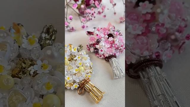Броши-букеты #украшения #броши #брошь #diy #цветы #букеты #подарки#цветыручнойработы#
