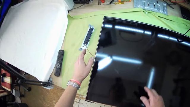 Как не повредить матрицу LED телевизоров при сборке. смотреть онлайн