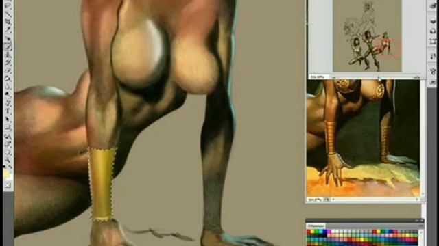 speed painting boris valedjo photoshop amazonki амазонки.avi смотреть онлайн