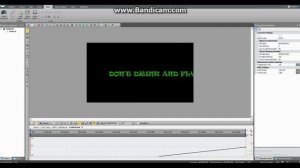 VSDC video editor.Работа с текстом-бегущая строка. Scrolling text.