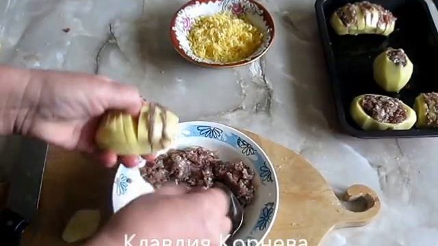 Рецепт Приготовления Фаршированного Картофеля