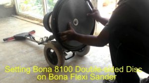 Subfloor Preparation for wood floor with Bona Flexi Sander