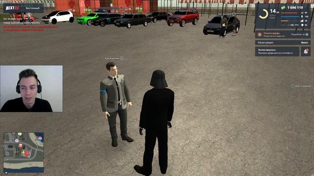 БУ РЫНОК! ТОРГИ НА ДОНАТНУЮ МАШИНУ НЕКСТ РП | NEXT RP смотреть онлайн