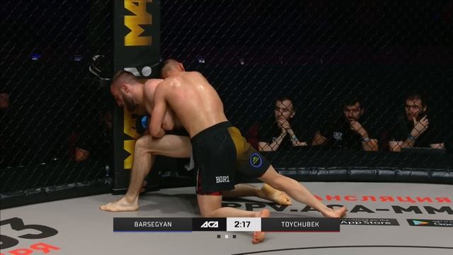 Мхитар Барсегян vs. Тойчубек уулу Данияр | Mhitar Barseghyan vs. Toychubek uulu Daniyar | ACA 161