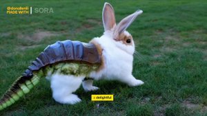 Трансформация животных в нейросети Sora