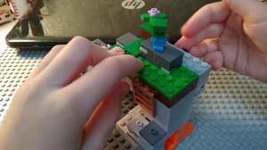 LEGO Minecraft.Очень крутая пещера зомби!