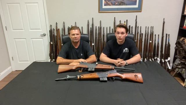 Presentation of the refurbished MAS 49/56 rifles exclusively at RTI. смотреть онлайн