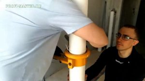Обзор трубореза для канализационных труб REMS cut 110.
